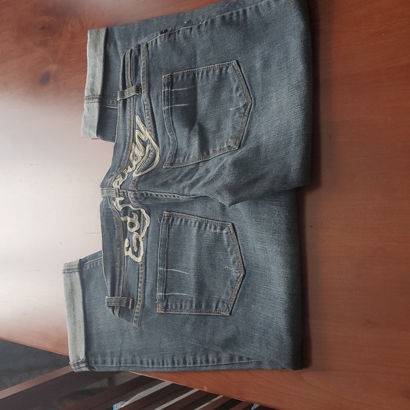 Ed Hardy Denim Capri Jeans Size 28 - Picture 6 of 9